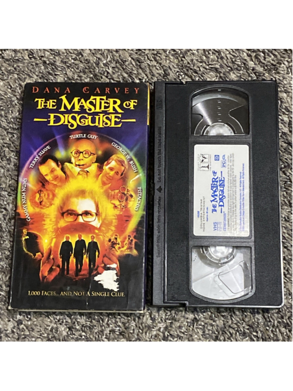 The Master of Disguise (VHS, 2003) Dana Carvey Family Comedy Movie